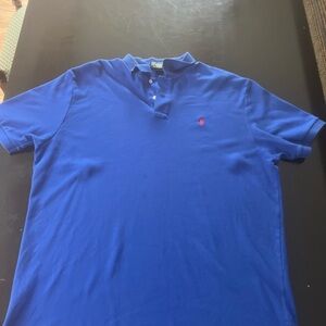 Dark blue polo great condition.